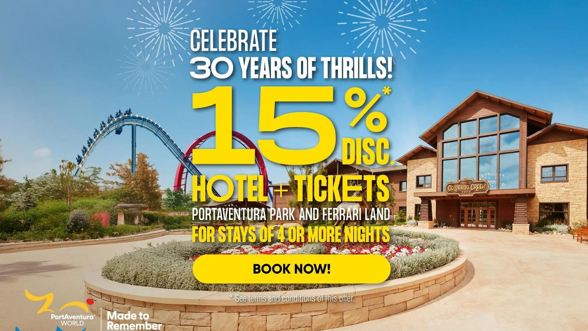 PortAventura Hotel Colorado Creek: Theme Park Access Included Salou